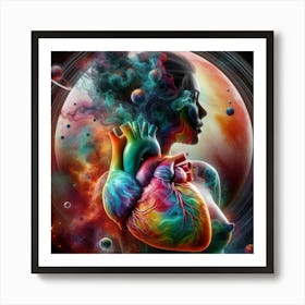 Heart Of The Universe Art Print