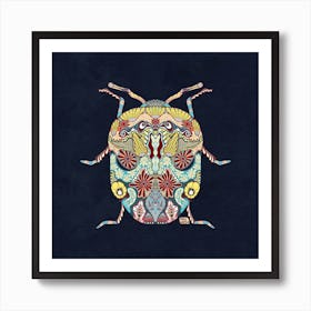 Picasso Beetle Art Print