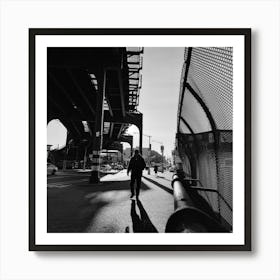 Shadows Of The Bronx Art Print