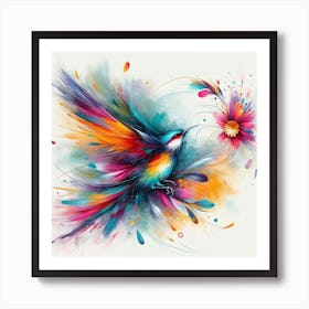 Hummingbird Art Print
