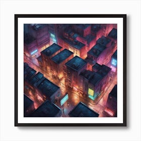 Cityscape 4 Art Print