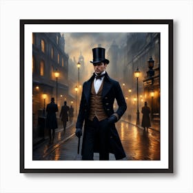 Man In the Top Sherlock Homes Art Print