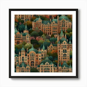 Cityscape 28 Art Print