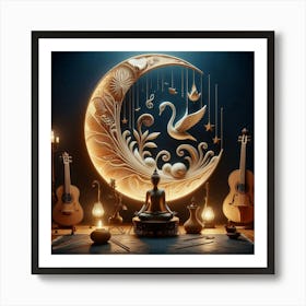 Buddhist Temple 1 Art Print