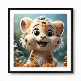 Tiger Cub 15 Art Print