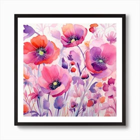 Poppies 5 Art Print