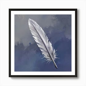 Feather Quill Art Print