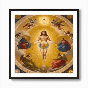 Birth Of Jesus Art Print