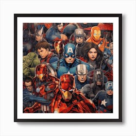 Armadiler Marvel 1 Art Print