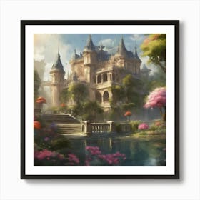 Fairytale Castle 10 Art Print