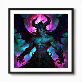 Demon 17 Art Print