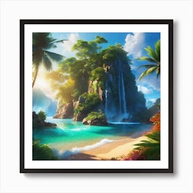 Tropical Paradise 32 Art Print