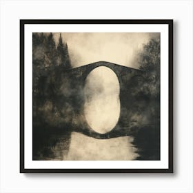 Bridge Over The Water 1 Art Print