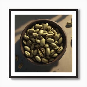 Coffee Beans In A Bowl 23 Art Print