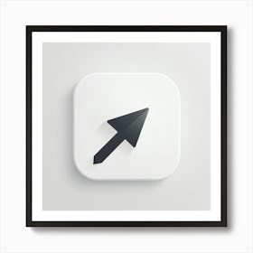 Arrow Icon 10 Art Print