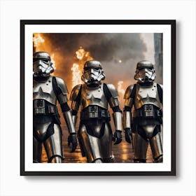 Steampunk Stormtrooper Patrol Poster