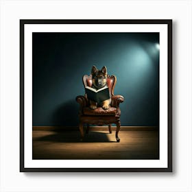 German Shepherd intelligence Poster