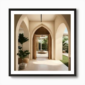 Entryway To A House Art Print