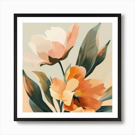 Peonies 4 Art Print