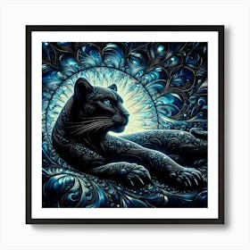 Creative Wild Animal Representation 75 Art Print