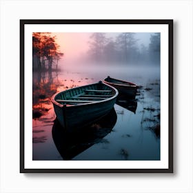 Boats Fine Art Posters By Csaba Fikker For Ai Art Depot 5 Art Print