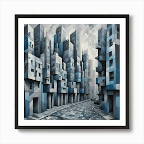 Cityscape 18 Art Print