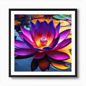 Lotus Flower 19 Art Print