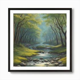 Tranquil Canopy Art Print