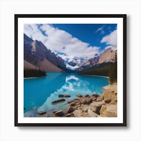 Beautiful Lake Banff Art Print