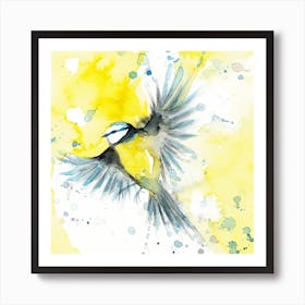 Titblue Bird 1 Art Print