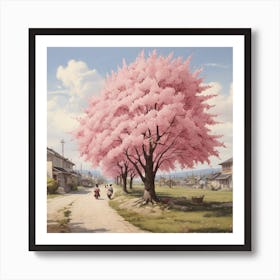 Leonardo Diffusion Xl Petan Cherry Trees 0 Art Print