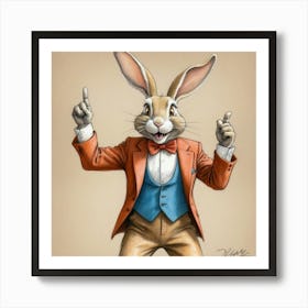 Rabbit Bunny 2 Art Print