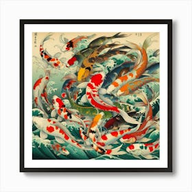 Koi Fish 18 Art Print