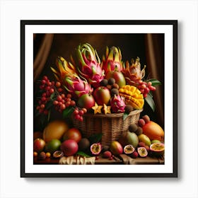 Fruit Basket 1 Art Print