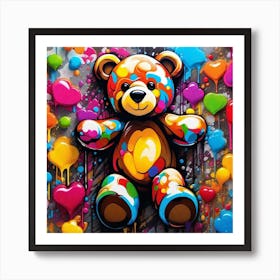 Teddy Bear 4 Art Print