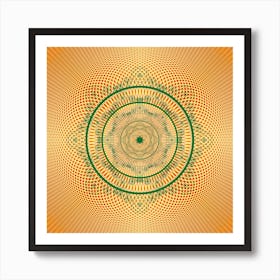 Mandalas Flower Mandalas Flowers Art Print