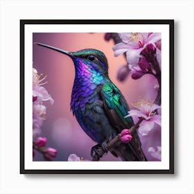 Hummingbird Art Print