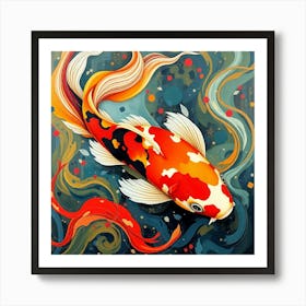 Koi Fish 74 Art Print