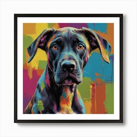 Great Dane Puppy 1 Art Print