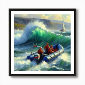 Irish Coast Art Print