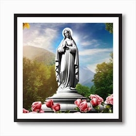 Virgin Mary 4 Art Print