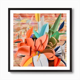 Lilies 1 Art Print