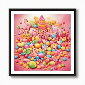 Candy Coma Art Print