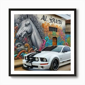 Mustang Gt 1 Art Print