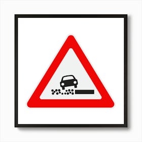 Road Sign.A fine artistic print that decorates the place.28 Art Print