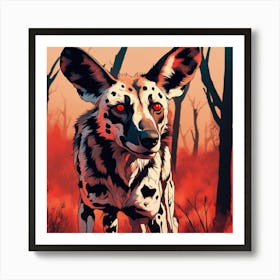 Plight Of The African Wild Dog Art Print