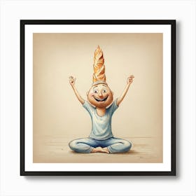 Yogi Bread Art Print