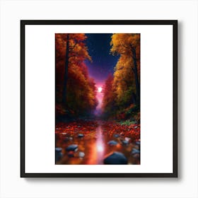 Autumn Forest 7 Art Print