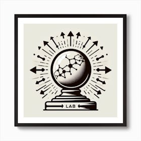 Lab Logo Art Print