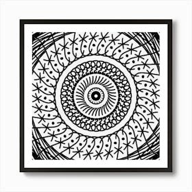 Pattern of gift Art Print